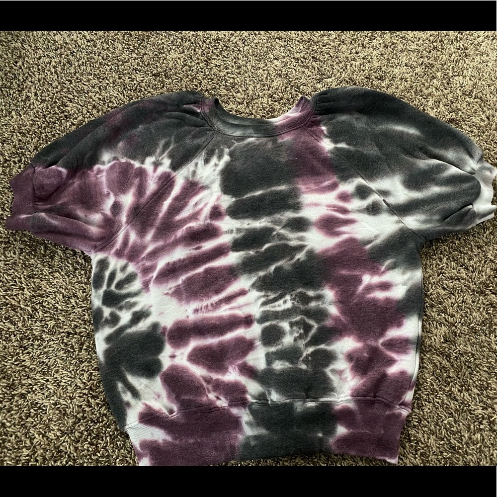 Maeve puff sleeve sweatshirt